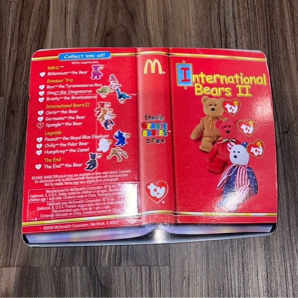 Spangle the Bear ty International Bears Vintage Bears Collection 4th July USA - Picture 2 of 3